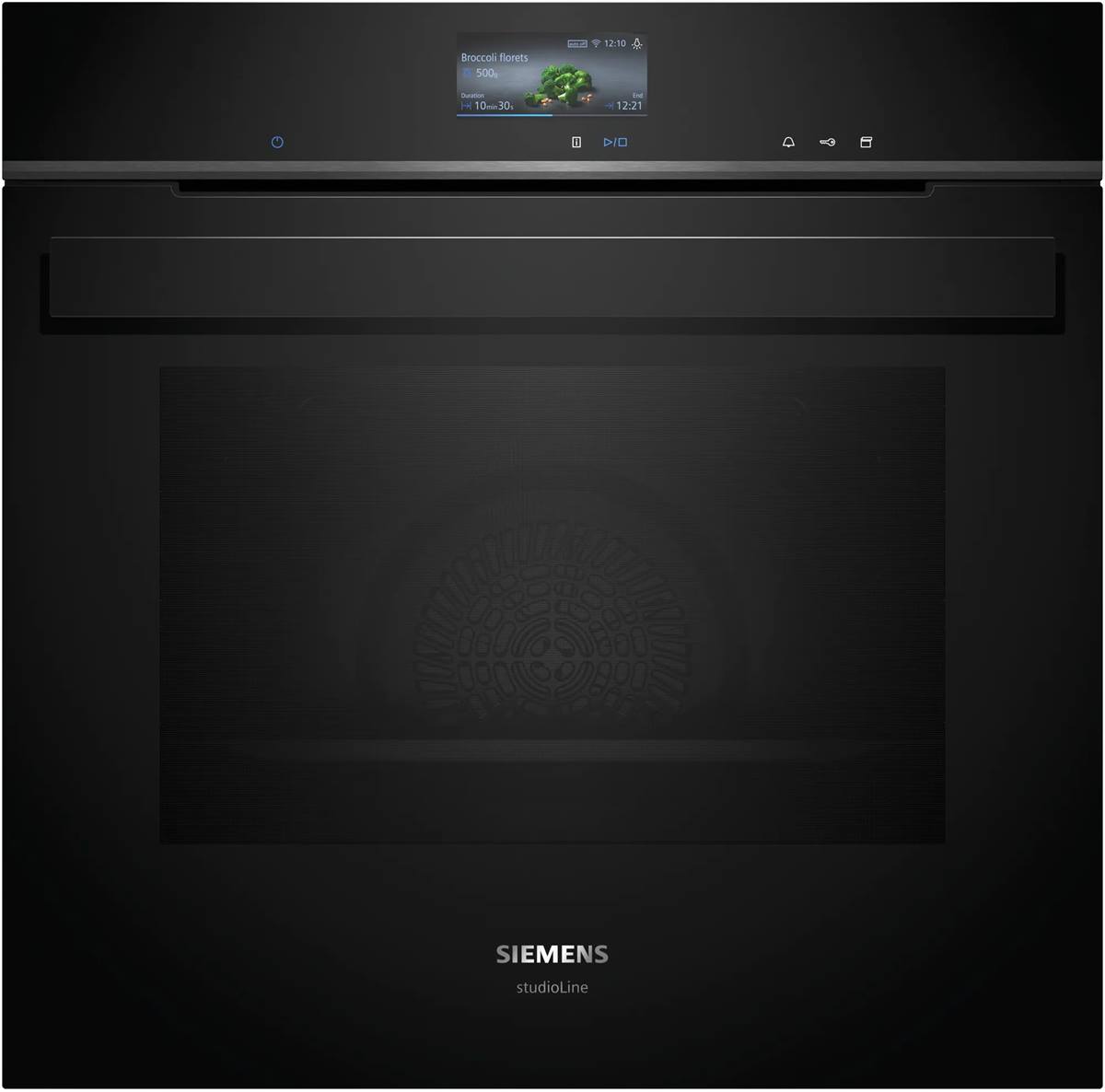 Siemens indbygningsovn med dampfunktion, HR976GMB1