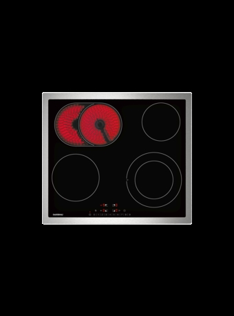 Gaggenau CE261114 glaskeramisk kogeplade -  ramme/stål